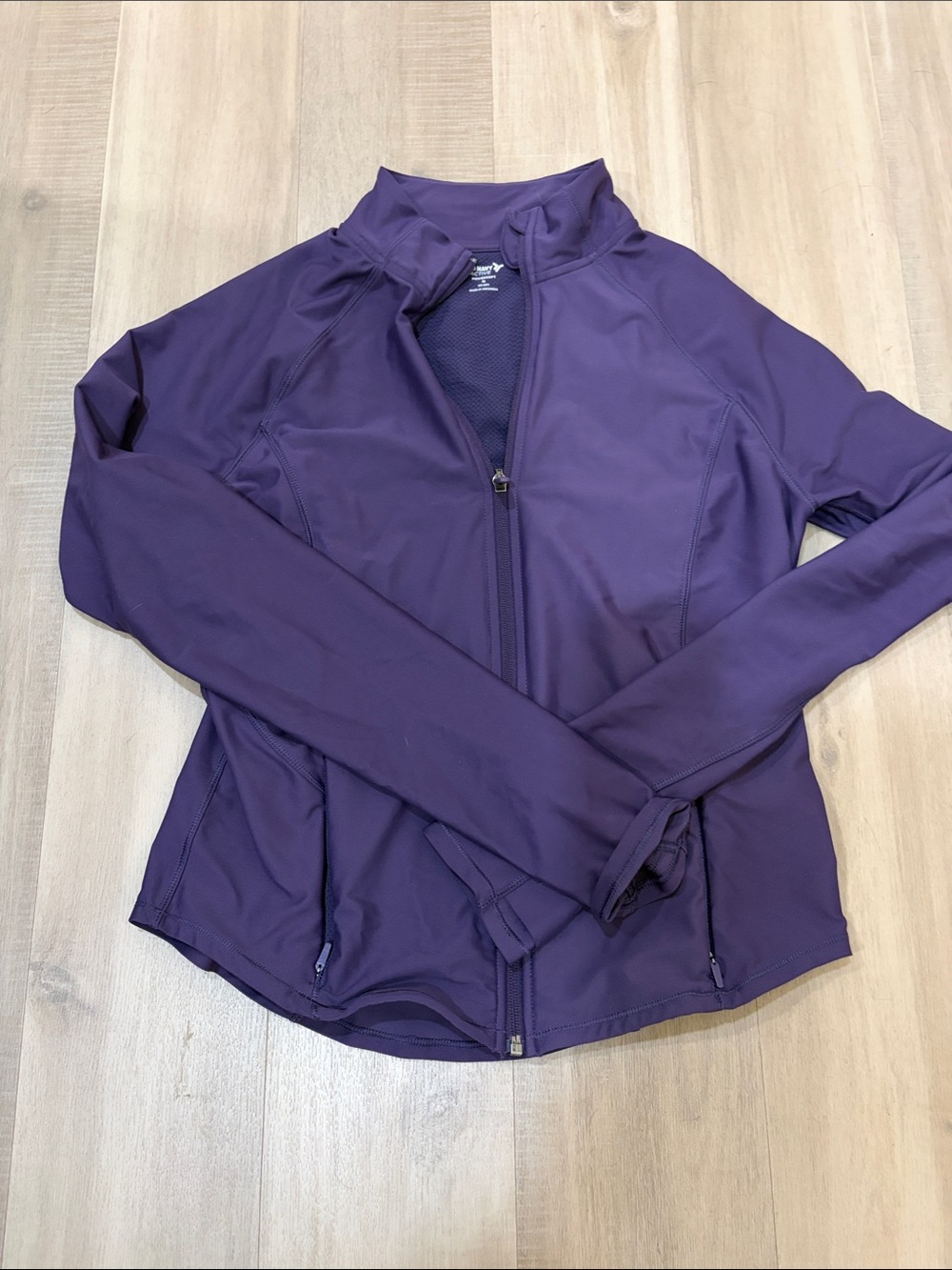 Old Navy Purple Full-Zip Utility Jacket